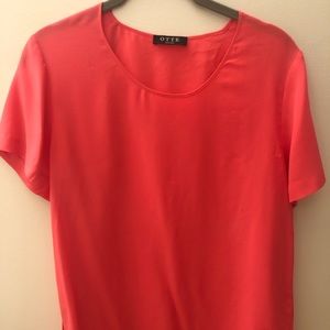 100% Silk Otte New York Shirt Size M